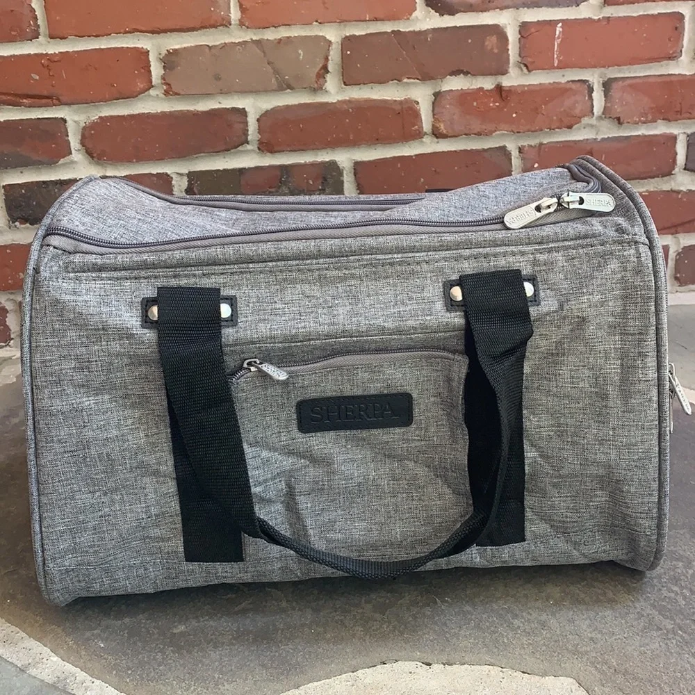 Sherpa Element Gray Dog Carrier